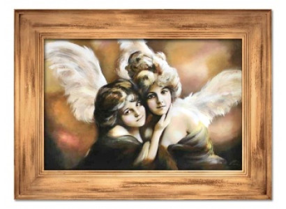 Engel der Freundschaft Handarbeit Ölbilder Gemälde Leinwand Ölbild G06176