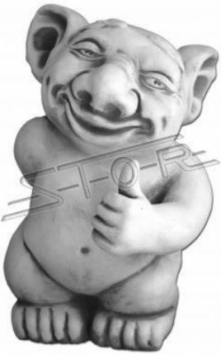 Schweinchen Poroschenko Figur Skulptur Figuren Statue WC Toiletten Deko S101018