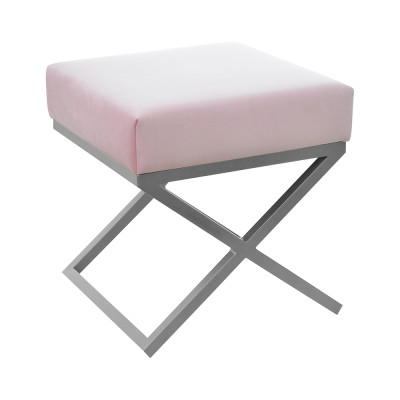 Pouf Fußhocker Rund Hocker Polsterhocker Sitzhocker Badhocker Hocker X Ottomane