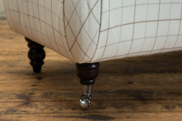 Chesterfield Fußhocker Ottomane Hocker Klassisch Beistell Relax Sessel Bank Neu