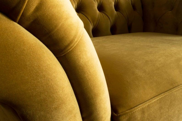 Sitz Polster Klassische Sofa Chesterfield 1 Sitzer der Premium Fernseh Sessel