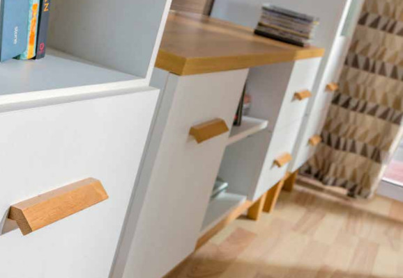 Schlafzimmer Kleiderschrank 3 türiger Holz Wandschrank Schrank Kleiderschränke