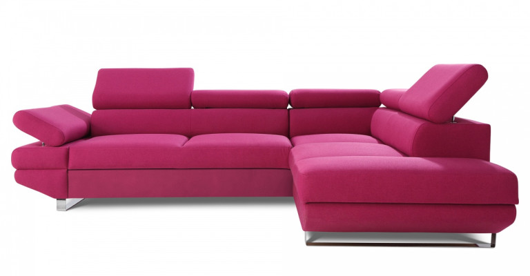 Wohnlandschaft Ecksofa L-Form Sofa Couch Design Couch Polster Textil Modern Neu
