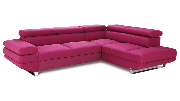 Wohnlandschaft Ecksofa L-Form Sofa Couch Design Couch Polster Textil Modern Neu