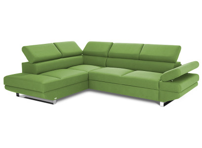 Wohnlandschaft Ecksofa L-Form Sofa Couch Design Couch Polster Textil Modern Neu