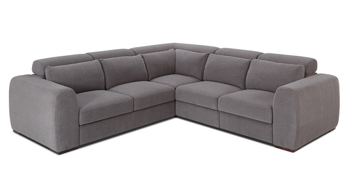 Wohnlandschaft Ecksofa L-Form Sofa Couch Design Couch Textil Modern Polster Neu