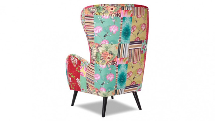 Sessel Designer Stuhl Polster Relex Stoff Textil Leder Lounge Ohrensessel Neu