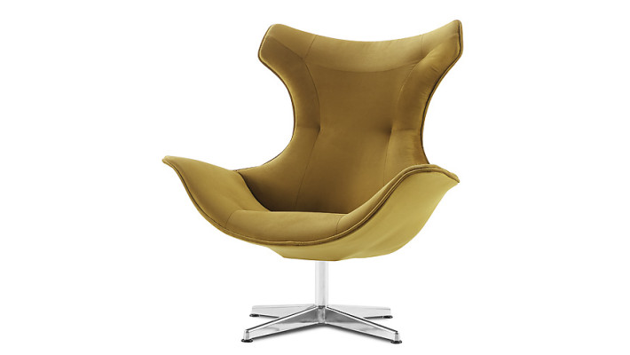 Sessel Club Lounge Designer Stuhl Polster Sofa 1 Sitzer Relax Drehbar Fernseh