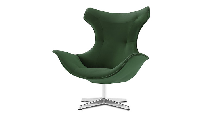Sessel Club Lounge Designer Stuhl Polster Sofa 1 Sitzer Relax Drehbar Fernseh