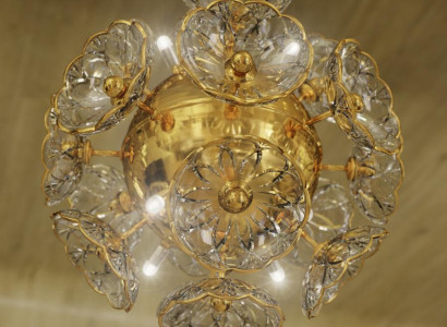 Kronleuchter Elite Bohemia Flower Deckenlampe Deckenleuchte Designer Lampe luxus