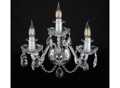 -Glas Kristall Wand Lampe Kron Leuchter Wohn Zimmer Beleuchtung Elite Bohemia