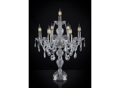 Kristall-Tischlampe Elite Bohemia