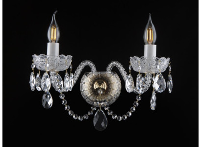 -Wandleuchte Bohemia Luster Antik Stil Kronleuchter Wand Lampen Wandlampe Neu