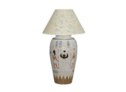 Stehleuchte Leuchte Lampe Figur Statue Skulptur 97cm Skulpturen Vase Schirm E65