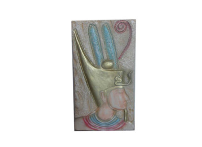 Ägypten Wand Bild Relief Deko Falke Dekoration Bilder 90x49cm Bilder O8 Pharao