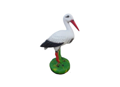 Storch Vogel Garten Dekoration Statue Skulpturen Figuren Skulptur 38 cm Neu