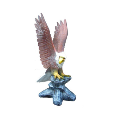 USA Adler Falke Abstrakte moderne Statue Figur Greifvogel Garten Deko 100cm