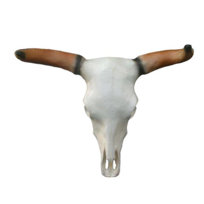 Bullenschädel Stierkopf Wand Skulpturen Höhe 64 cm Deko Figur Wand Dekoration