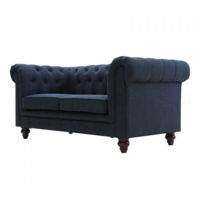 Englische Stil Möbel Chesterfield Zwei Sitzer Couch Pink Bunt Gelb Blau Sofa