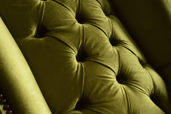 Lounge Ohren Sessel Club Designer Möbel Fernseh Sofa Stuhl Samt Polster Sitz Neu