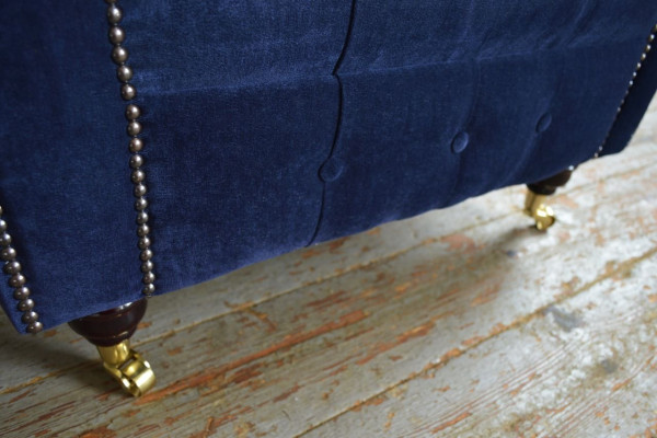 Sessel Design Couch Sofa Sitzer Samt Lounge Club Polster Luxus Ohren Sitz Relax