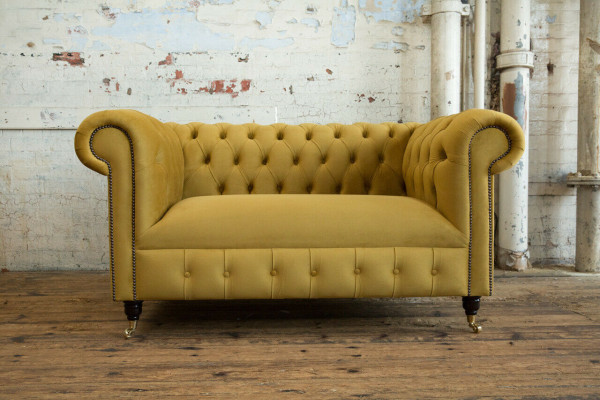 Sofa 2 Sitzer Design Sofas Polster Moderne Sitz Stoff Textil Zweisitzer Neu