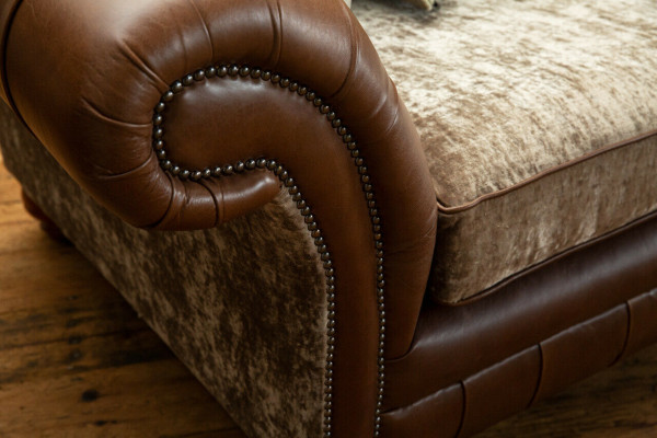 Chesterfield 2 Sitzer Sofa Ledersofa Couch Polster Sitz Garnitur Zweisitzer Neu