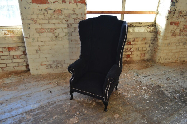 Sessel 1 Sitzer Relax Polster Fernseh Chesterfield Textil Sofa Couchen Samt Neu