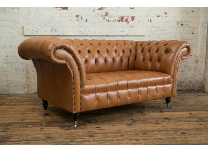 Sofa 2 Sitzer Ledersofa Couch Fernsehsessel Polstersofa Loungesofa Zweisitzer