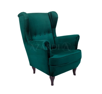 Ohrensessel Sessel Fernseh Design Polster Sofa Couch Chesterfield Textil Möbel