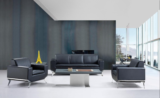 Sofa 1 Sitzer Büro Einrichtung Neu Design Lehn Stuhl Polster Sessel Club Lounge