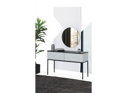 Konsolentisch Schminktisch Konsole Spiegel Tisch Schlafzimmer Set 2tlg