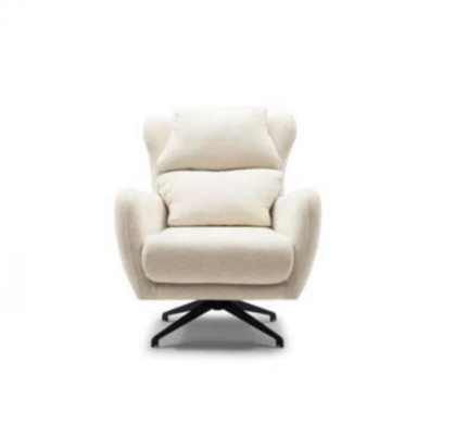 Stoffsessel Sessel Ohrensessel Beige Polster Wohnzimmer Einsitzer Sitz