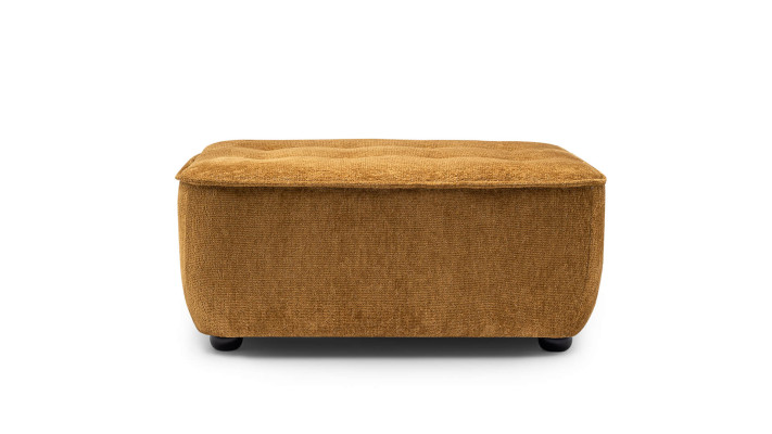 Modulares Sektionssofa Ecksofa L form Medern Counch Hocker Beige Stoff