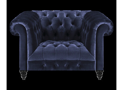 Neu Sessel Polstermöbel Sitz Polster Textil Wohnzimmer Einrichtung Chesterfield