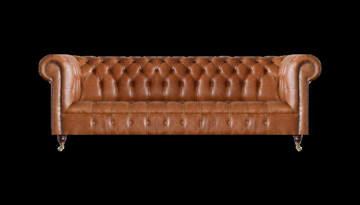 Wohnzimmer Viersitzer Chesterfield Designer Couchen Luxus Ledersofas