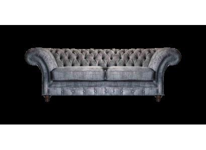 Luxuriöser Chesterfield Zweisitzer Designer Sofas Wohnzimmer Edle Couch