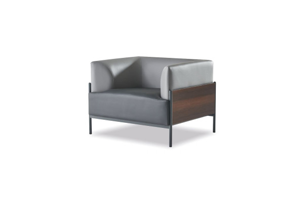 Ergonomischer Komplett Sofa-Set 4tlg Schwarz Designer Polster Modern Stil