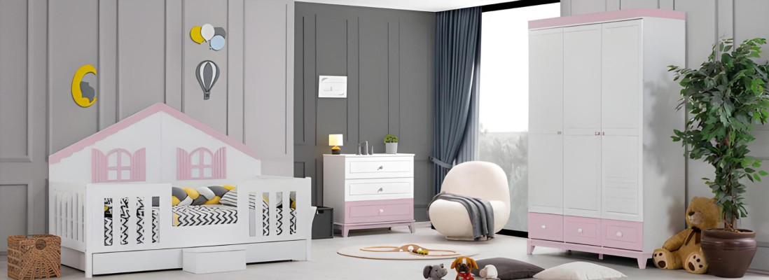 Kleiderschrank Kinderzimmer Schranke Holz Kindermöbel Holz Modern Neu