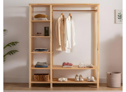 Hochwertige Flur Möbel Designer Garderobenständer Holz Kleiderständer