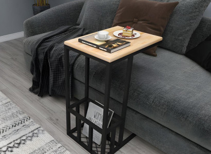 Wohnzimmer Hellbeiger Beistelltisch Exklusiver Zeitungstisch Edle Möbel