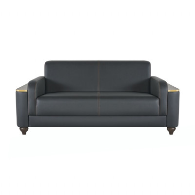 Schwarze Büromöbel Designer Einrichtung Luxus Sitzmöbel Sofas Sessel