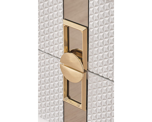 Beige Schlafzimmer Garnitur Edles Doppelbett Nachttische Kleiderschrank