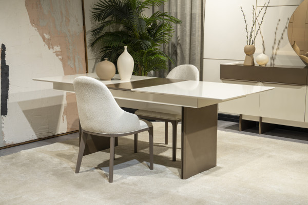 Schicke Esszimmer Garnitur Küchen Set Designer Esstisch 6x Sitzstühle