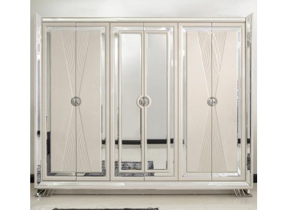 Luxus Kleiderschrank Hochglanz Schlafzimmer Weiß Holz Moderne Schränke