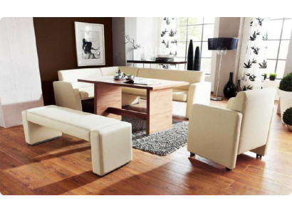 Leder Eckbank Eckbankgruppe MAßFERTIGUNG Sitzbank Küchenecke Essecke MADE IN EU