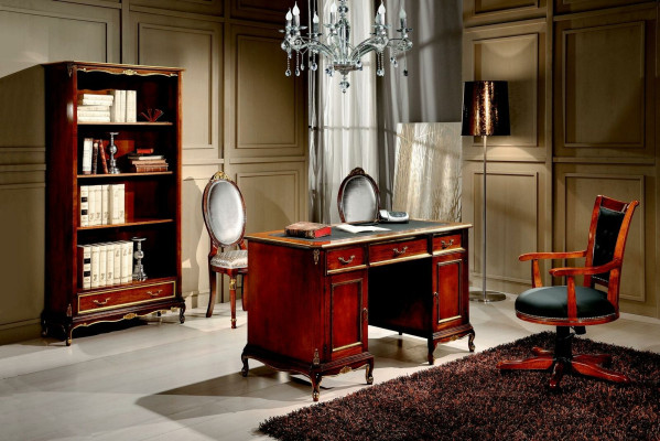 Büromöbel Tisch Schreibtisch Italienische Stil Möbel Echtes Holz Schreibtische