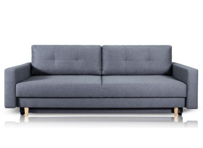 Stil, Strenge und Komfort sind die Hauptvorteile dieses komfortablen und praktischen ausziehbaren 3-Sitzer-Sofas 