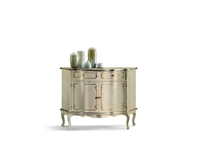 Luxus Italienische Holz Möbel Kommode Weiß Buffet Schrank Wohnzimmer