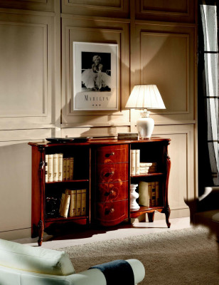 Wohnzimmer Möbel Klassischer Barock Stil Kommode Bücher Kommode Holz